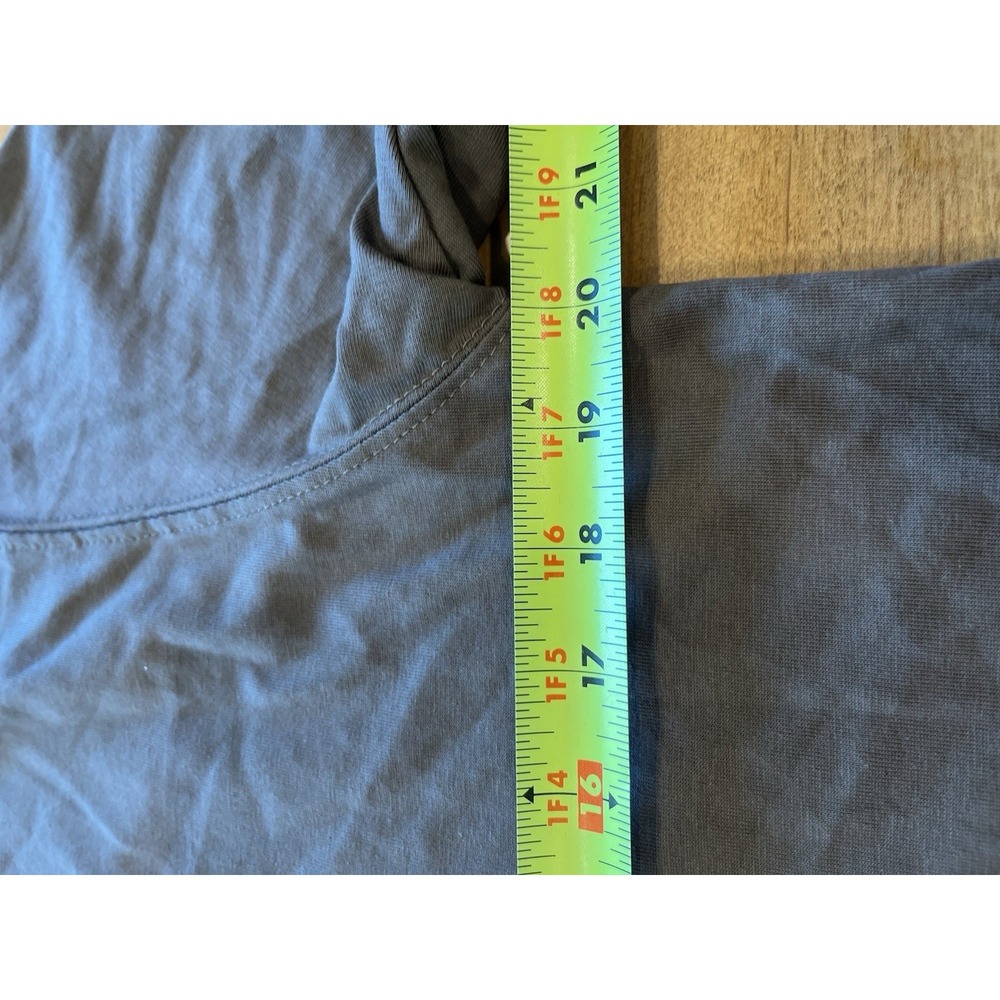 Men's Stanley Short Sleeve Gray Shirt NWT 3 Button Sz L - Picture 9 of 10
